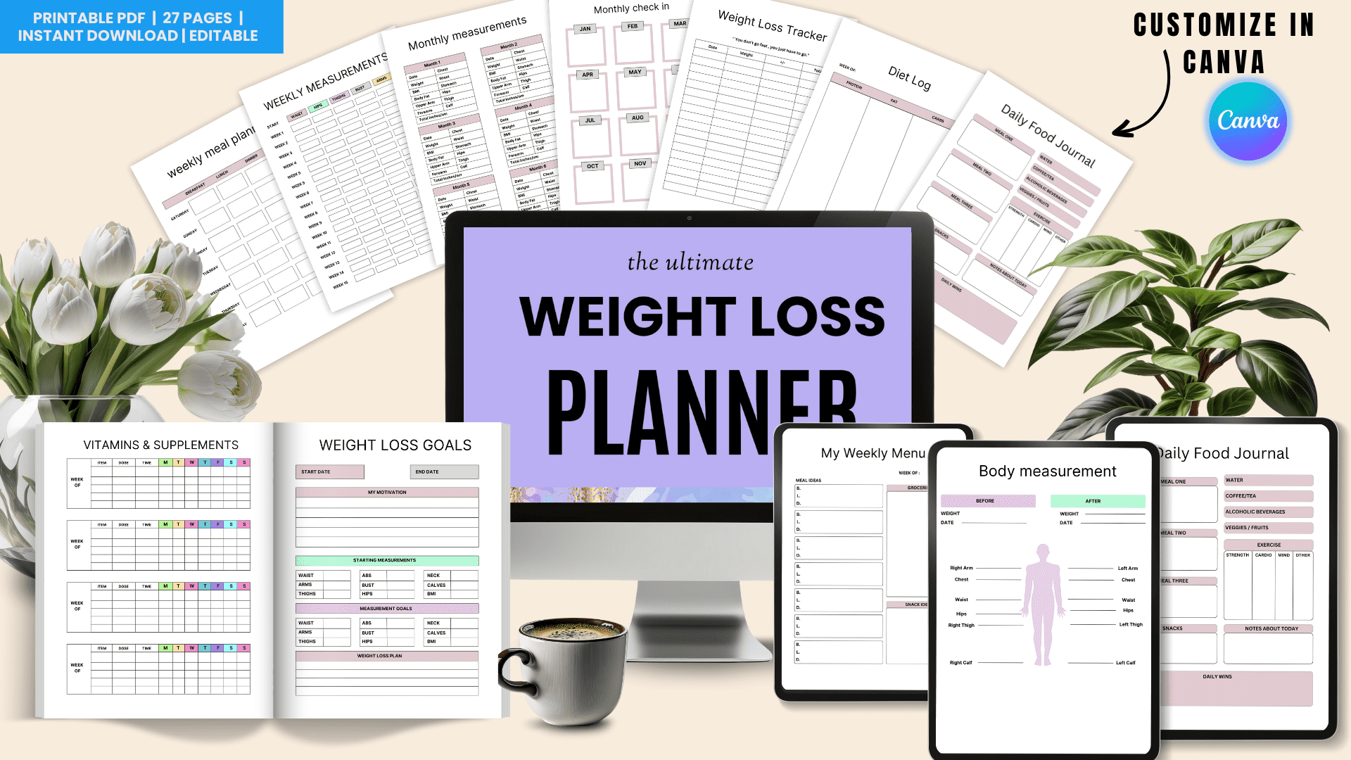 Weight Loss Planner