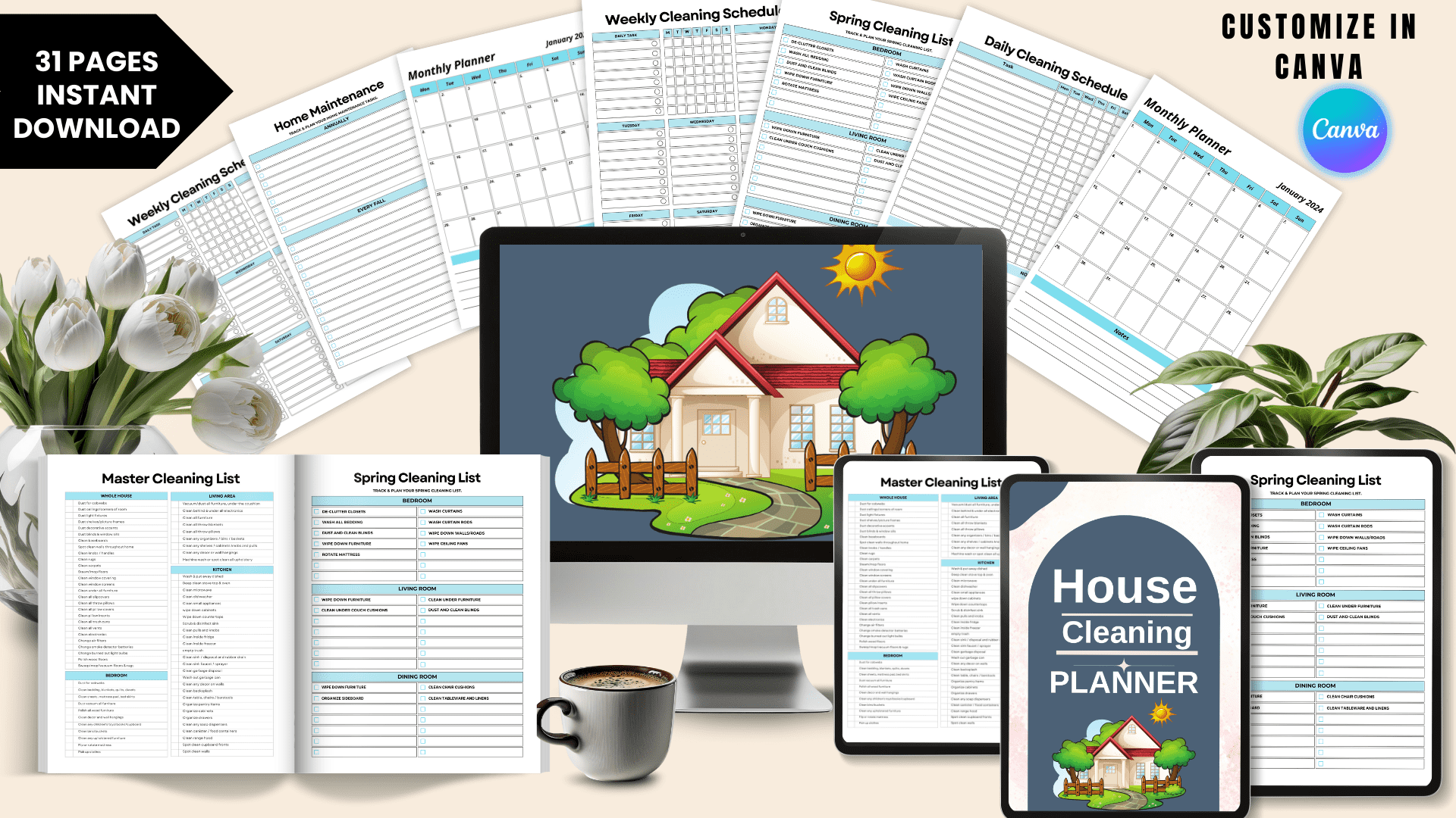 Home Cleaner Planner