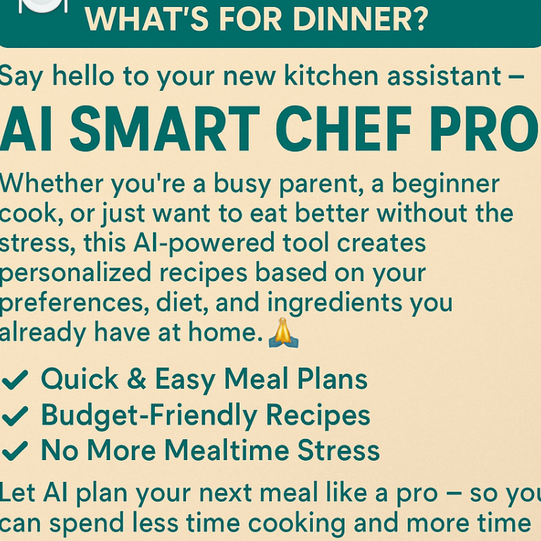 AI Smart Chef Pro
